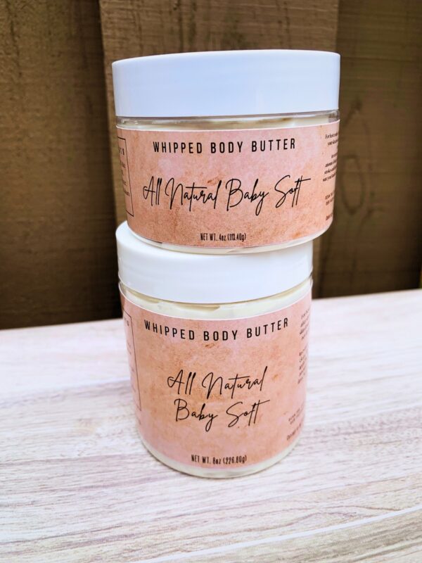 All Natural Baby Soft Whipped Body Butter